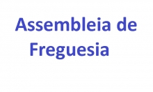 Reunião ordinária da Assembleia de Freguesia