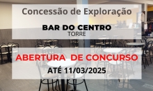 CONCURSO PARA CONCESSÃO DO BAR DO CENTRO CULTURAL E RECREATIVO DE TORRE