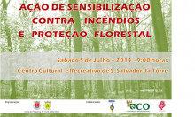 Ação de sensibilização - Proteção da Floresta