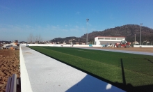 Obras no Campo dos Monções