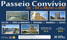 Inscrições abertas passeio convívio dois dias